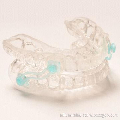 Silensor Appliances, Consists of Two Separate Clear Splints
